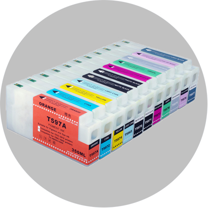 Full range Cartridge for EPSON wide format printer,
surecolor for P-series, P6000/7000/8000/9000;
P400/600/800