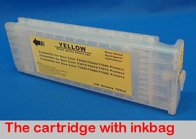 Refill cartridge for EPSON Sure color T3000/5000/7000 LFP cartridge