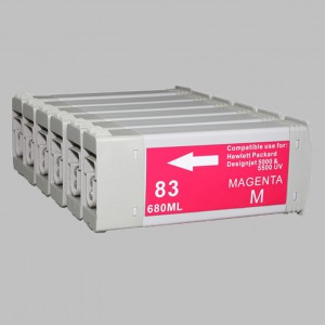 Compatible cartridge for HP-5000/5500/LFP cartridge for HP81/83